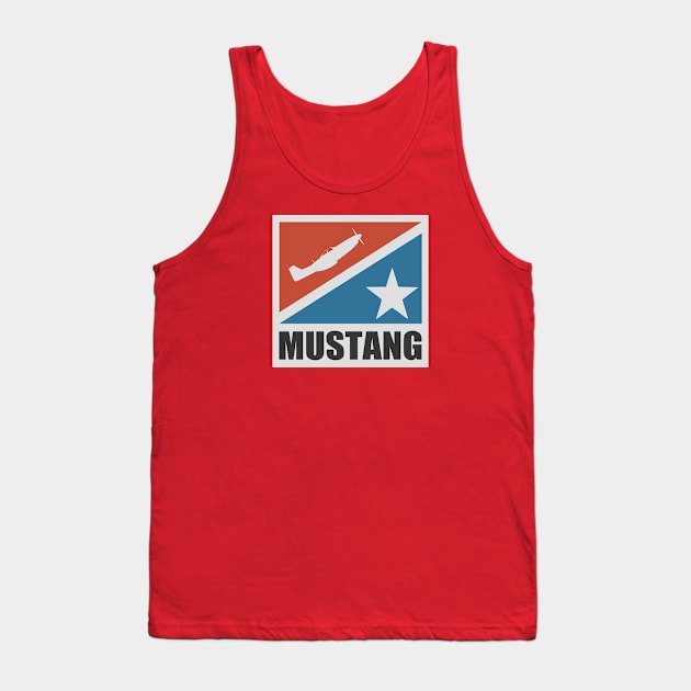 P-51 Mustang Tank Top by TCP